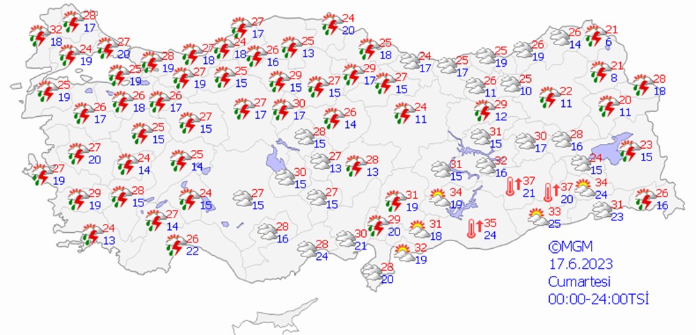 Meteoroloji'den 32 il için uyarı (bugün hava nasıl olacak?) - 9