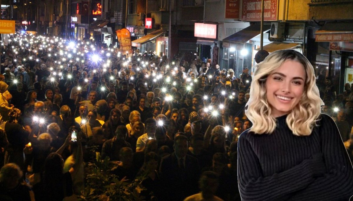 Trabzon'da Sinem Somun anısına yürüyüş