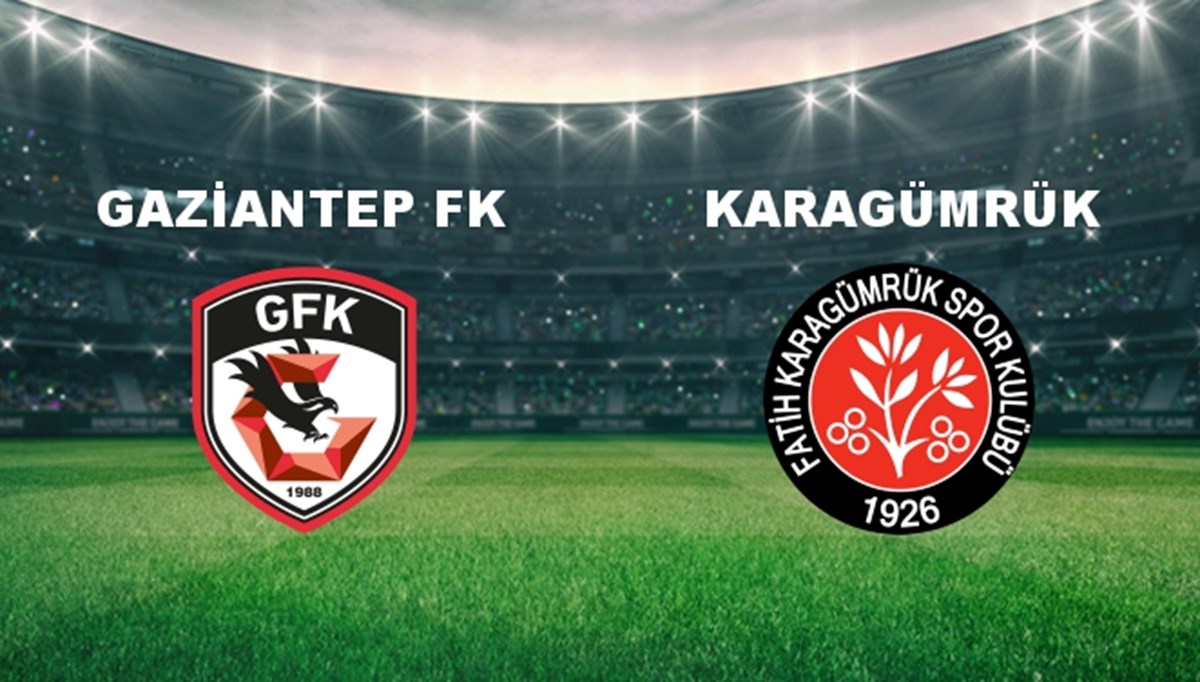 Gaziantep FK - Karagümrük Maçı Ne Zaman? Gaziantep FK - Karagümrük Maçı Hangi Kanalda Canlı Yayınlanacak?