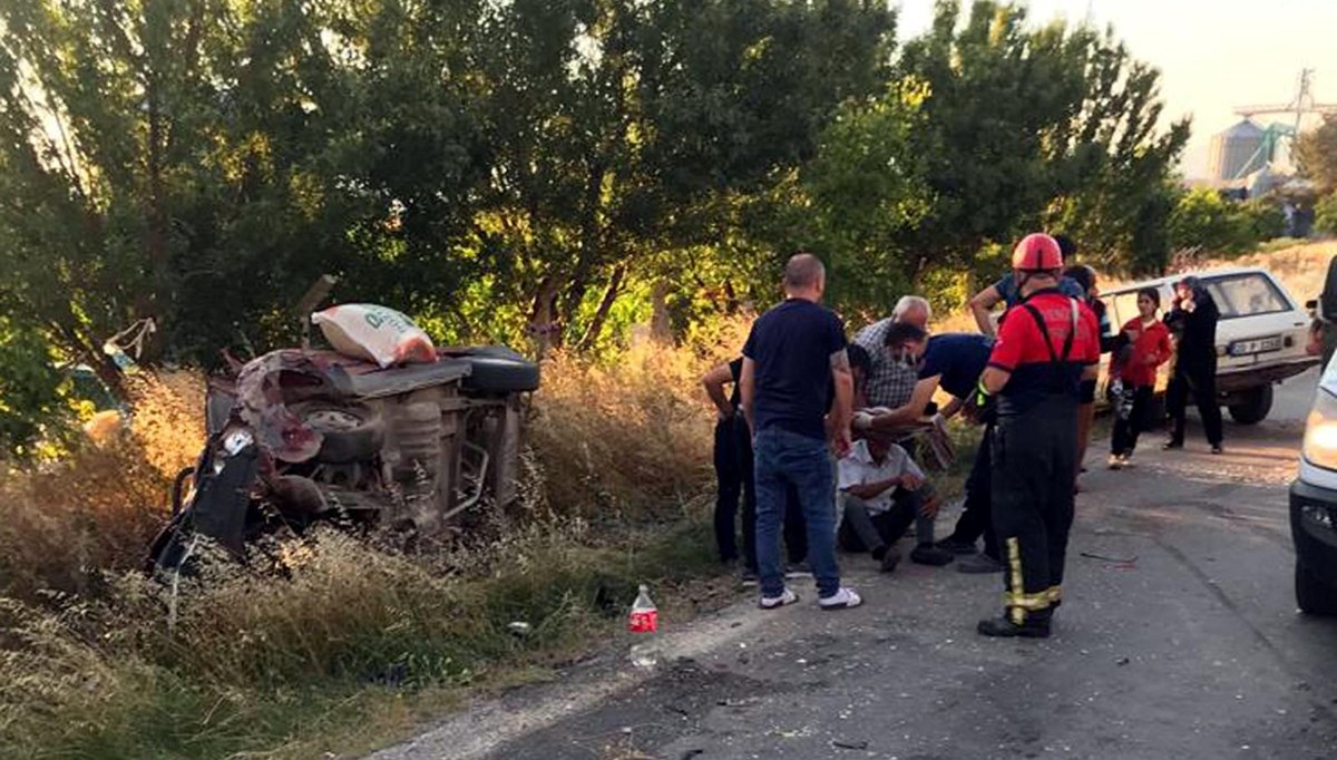 Denizli'de kaza: 7 aylık Edanur öldü, 4 kişi yaralandı