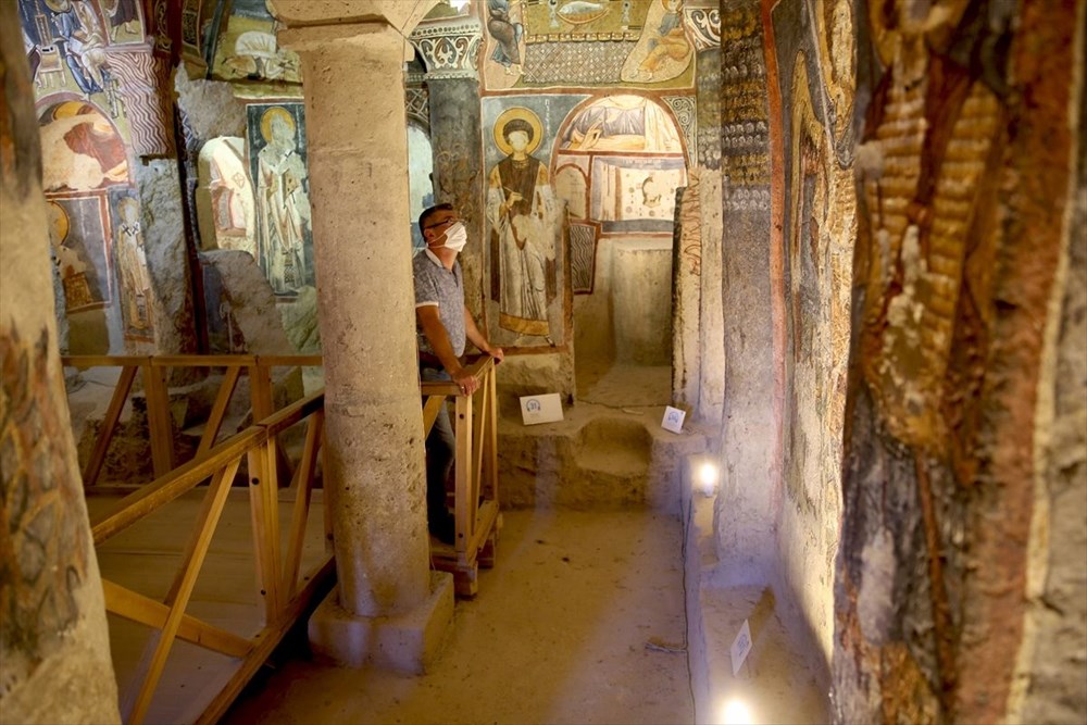 Karanlık Kilise'nin freskleri ile bin yıl öncesine yolculuk - 5