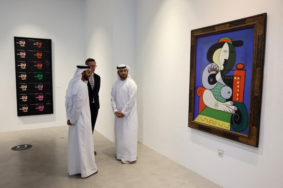 Ünlü Picasso tablosu Dubai'deki müzayede evinde sergileniyor - 1