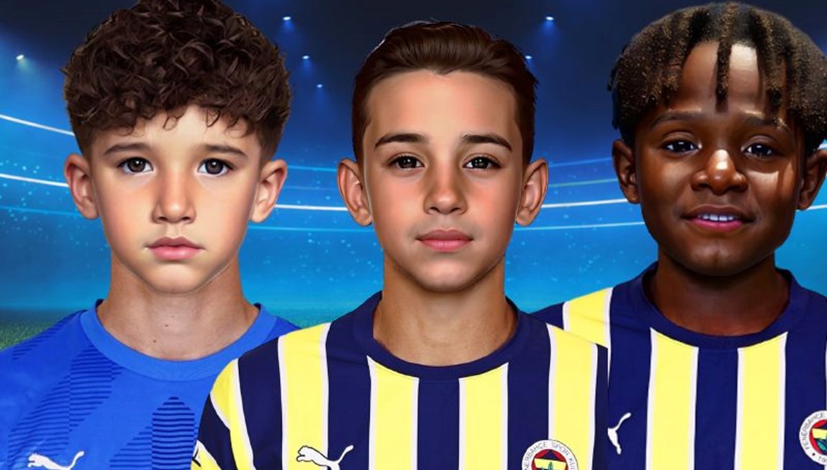 Fenerbahçe'den futbolcuların çocukluk fotoğrafları: Bizimkiler miniklik hallerine dönerse