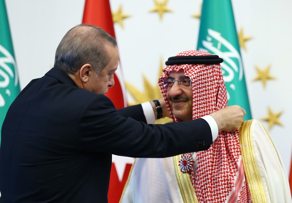 Cumhurbaşkanı Erdoğan, Suudi veliaht prensi ile görüştü - 1