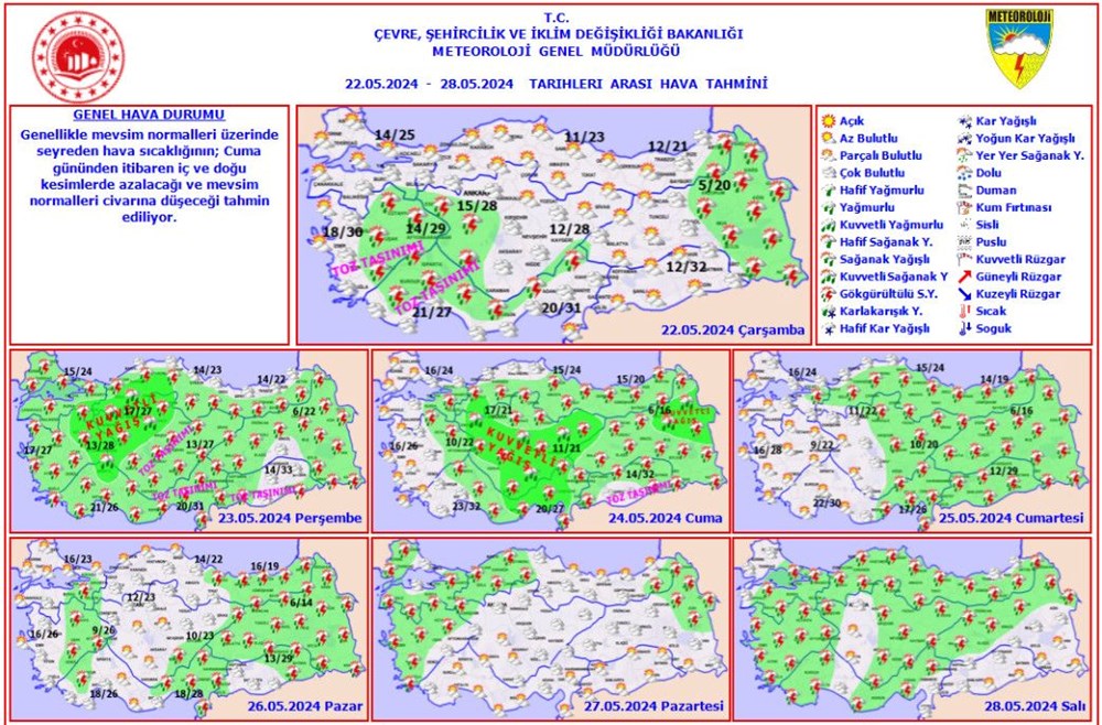 Yağışlı hava geri dönüyor! Meteorolojiden 5 il için uyarı (İstanbul, Ankara, İzmir hava durumu) - 3