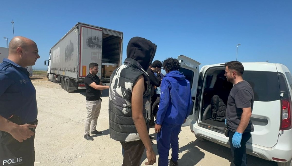 3 kaçak göçmen yakalandı