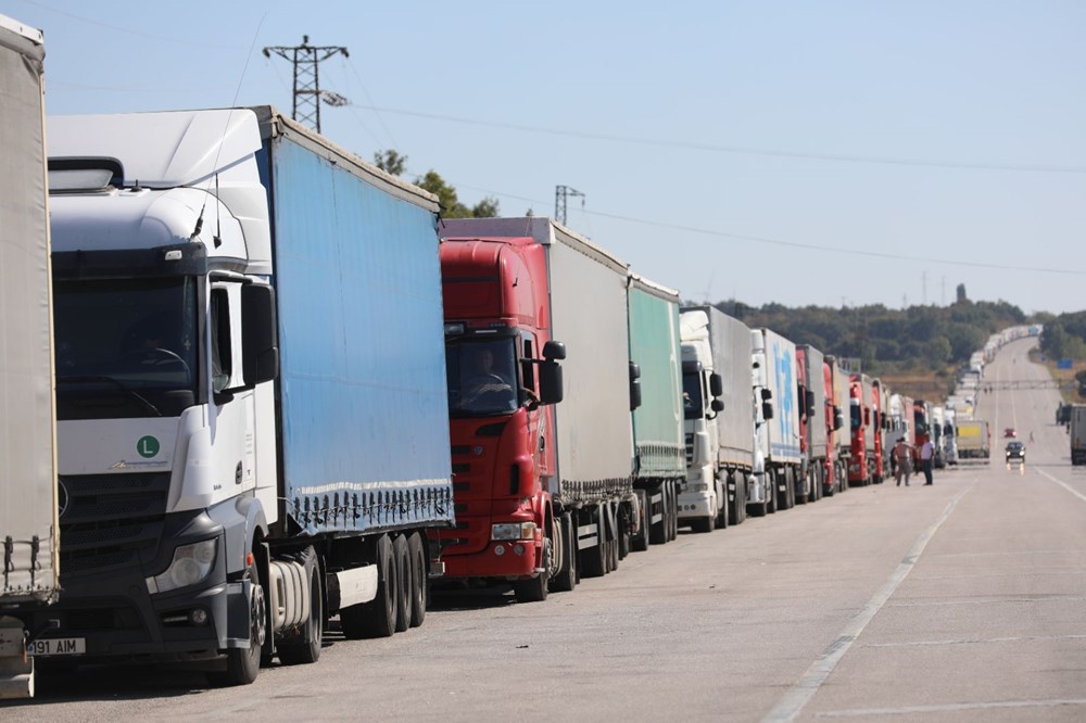 Sınırda 20 kilometrelik TIR kuyruğu - 7