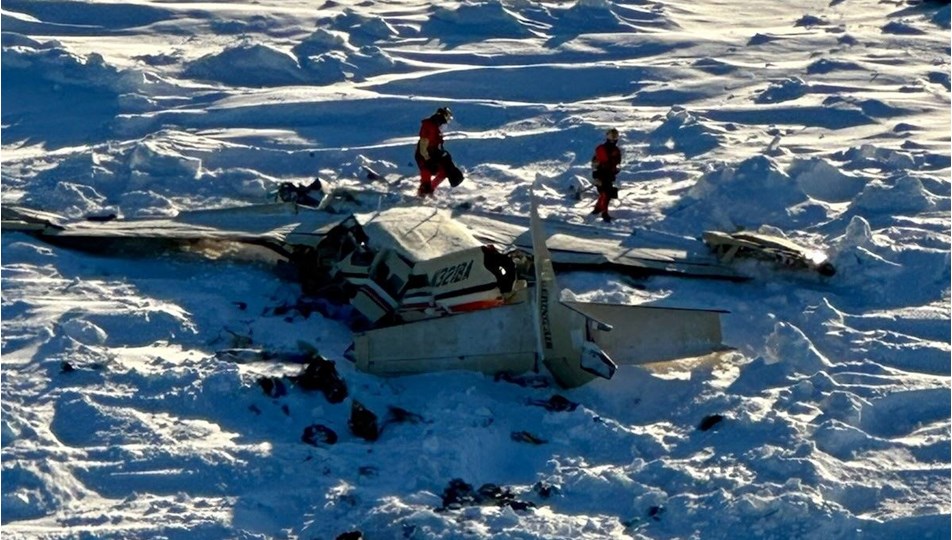 Alaska'da kaybolan uçağın enkazı bulundu: Kurtulan olmadı