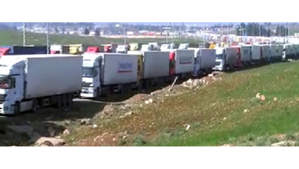 Sınırda 50 km’lik TIR kuyruğu