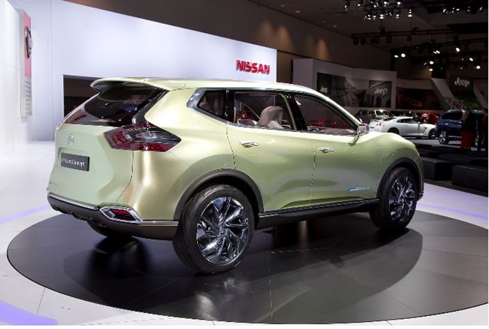 Hi cross. Nissan Hi-Cross. Ниссан Hi. Хм гибридный кроссовер.