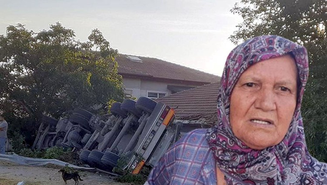 Evlerine tanker çarptı! Deprem sandılar, "Camlar, çerçeveler yerinden oynadı"