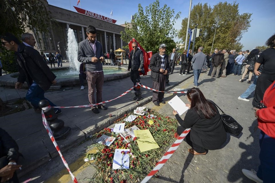 Ankara’daki katliamın kurbanlarına anma - 4