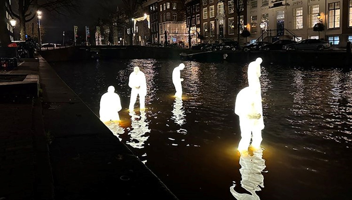 Hollanda'da Işık Sanatı Festivali başladı Hollanda'da Işık Sanatı Festivali başladı