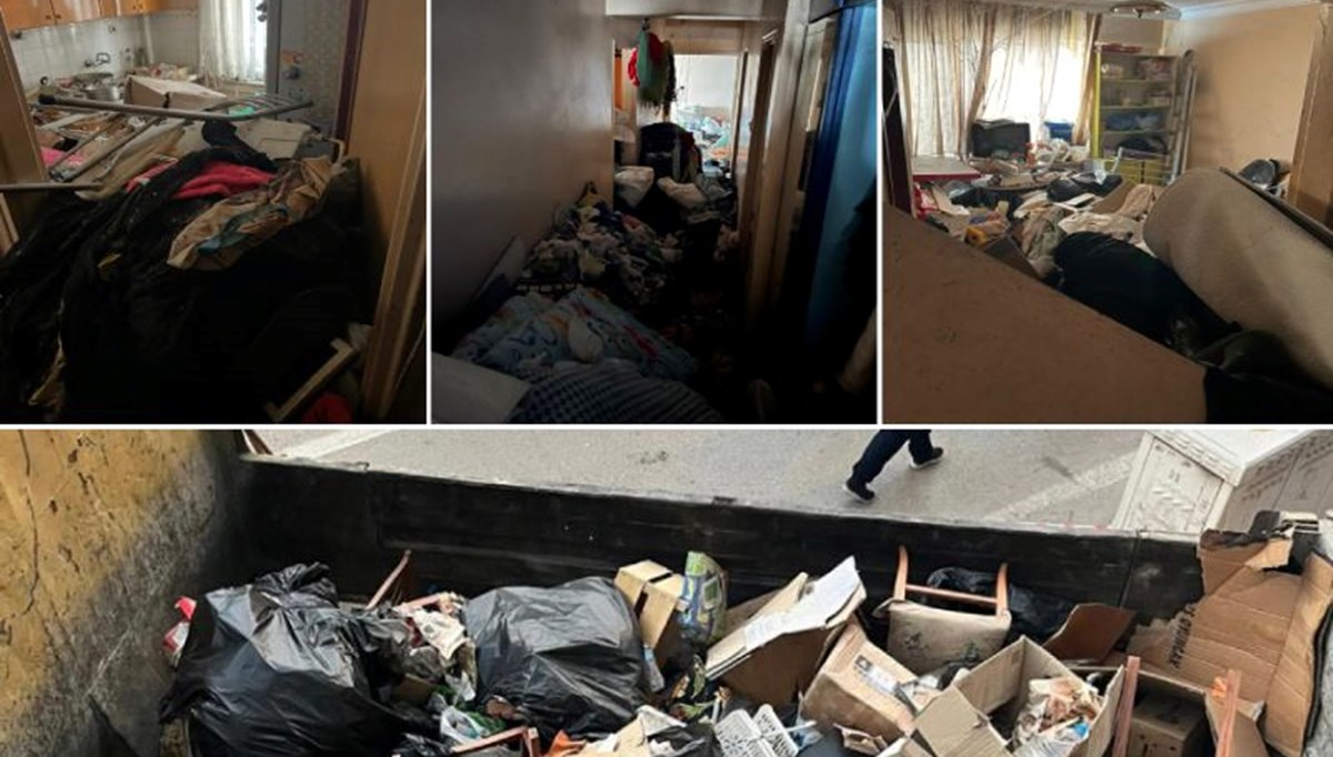 Apartman dairesinden 40 ton çöp çıktı! Mahkeme kararıyla boşaltıldı Apartman dairesinden 40 ton çöp çıktı! Mahkeme kararıyla boşaltıldı