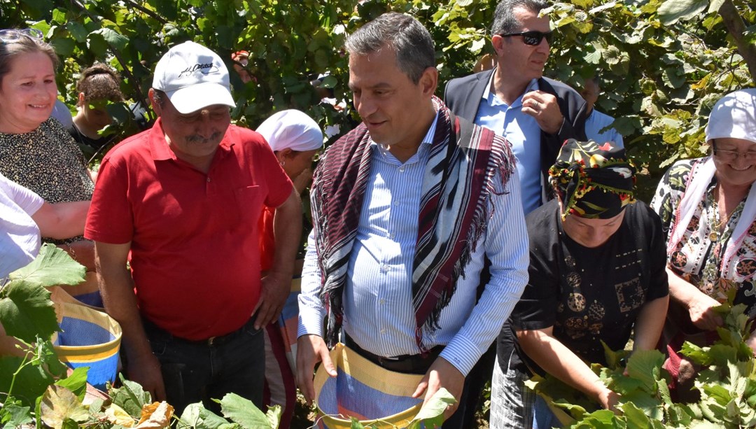 Özgür Özel'den fındık alım fiyatlarına tepki: "Bu fiyat bir kentin beline kazmayı vurmaktır"