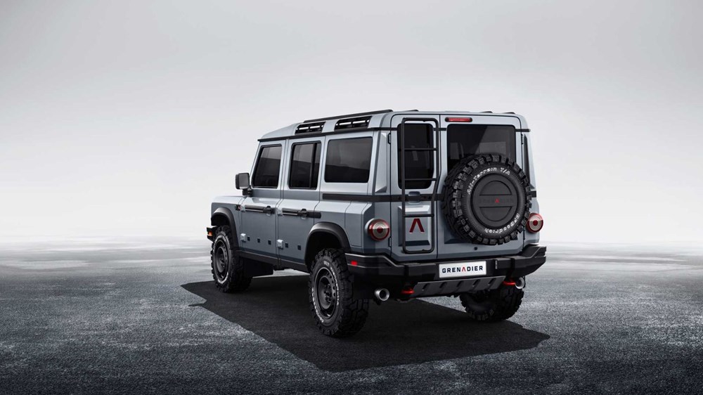 Defender temalı Ineos Grenadier'ın örtüsü kaldırıldı - 2