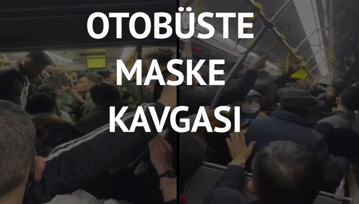Maske uyarısı İETT otobüsünü karıştırdı