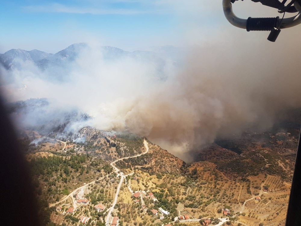 Datça'da orman yangını: Çıkış nedeni belli oldu - 16