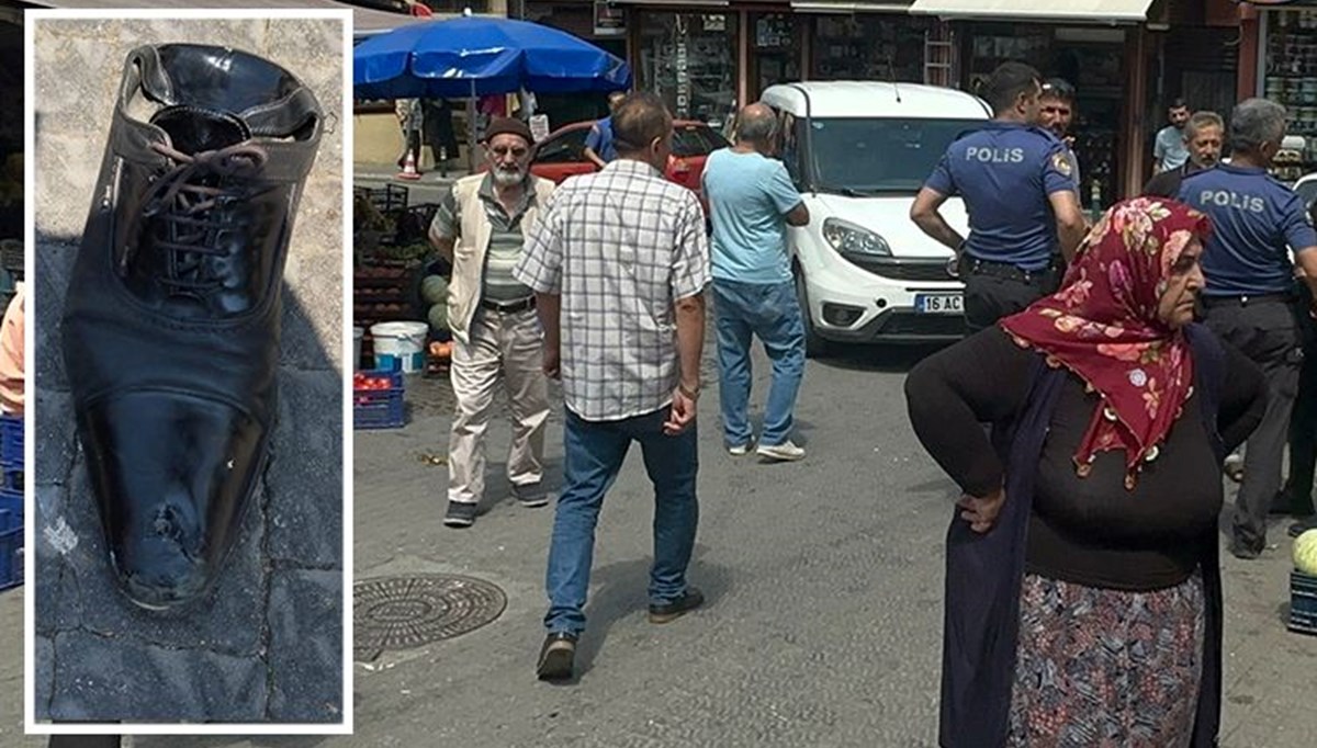 Bursa'da silahlı kavga! 2 numara büyük giydiği ayakkabı hayatını kurtardı Bursa'da silahlı kavga! 2 numara büyük giydiği ayakkabı hayatını kurtardı