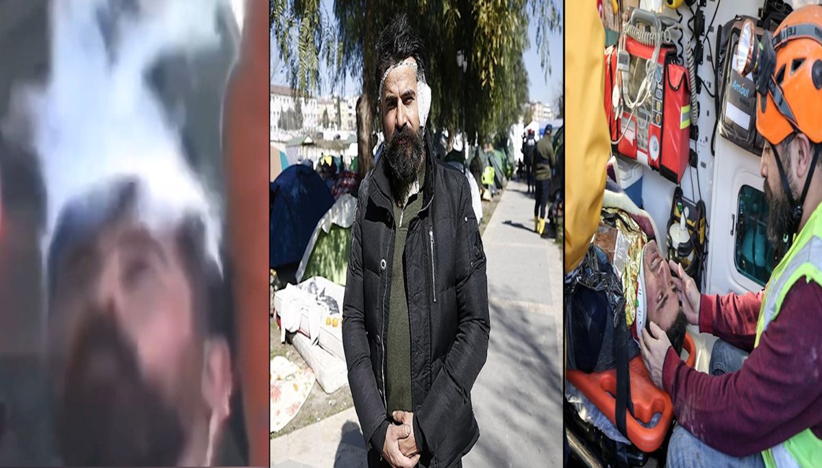 Yaralanmasına rağmen yardımdan vazgeçmedi (Depremin sembol görüntülerinden olmuştu) Yaralanmasına rağmen yardımdan vazgeçmedi (Depremin sembol görüntülerinden olmuştu)