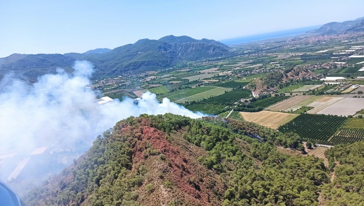 Muğla'da orman yangını Muğla'da orman yangını