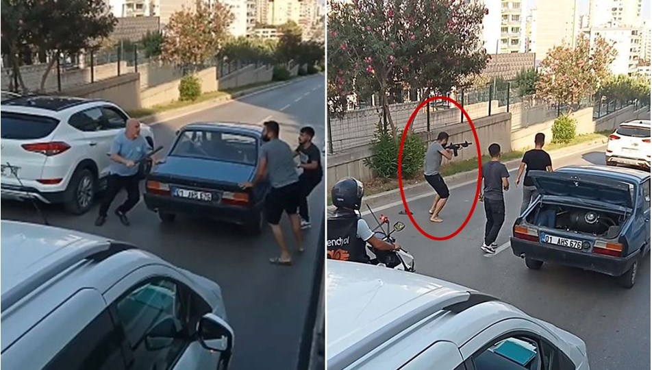 'Yol verme' tartışmasında tüfekle cipe ateş açtı