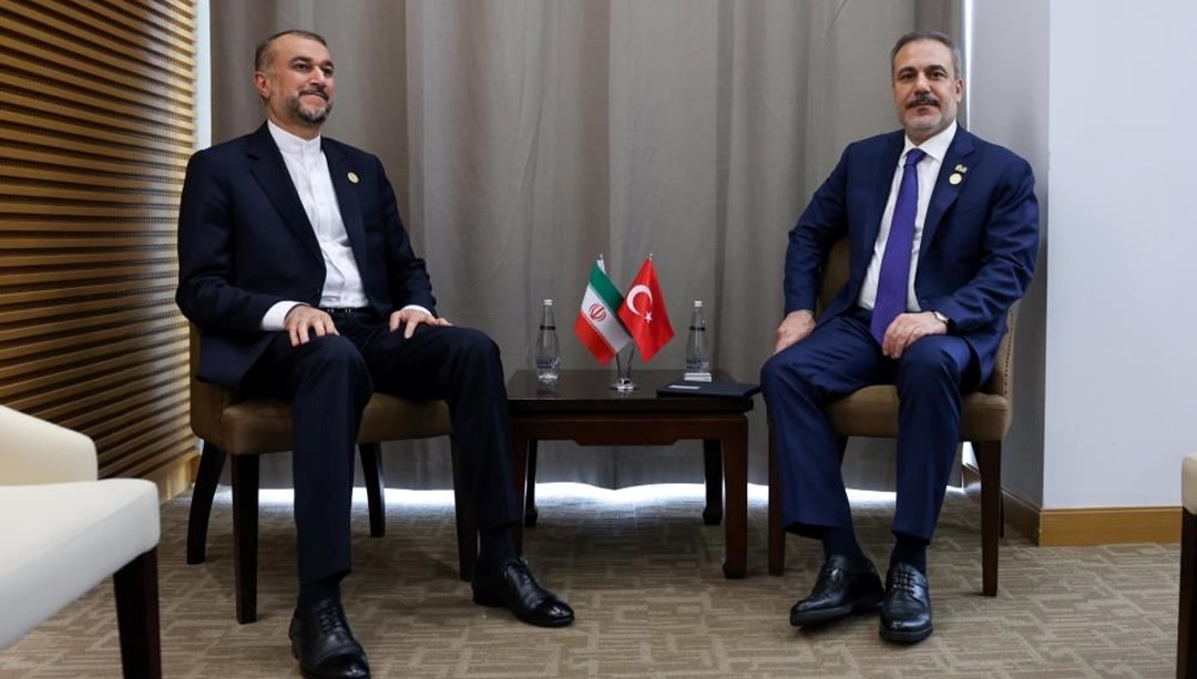 Dışişleri Bakanı Fidan, İranlı mevkidaşıyla görüştü