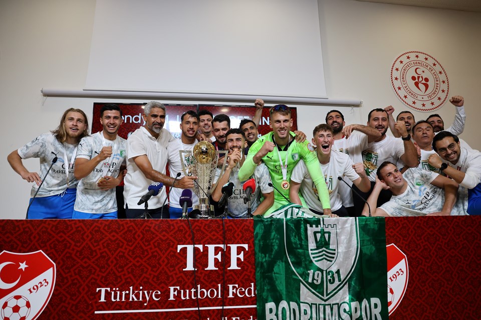 Süper Lig'e yükselen son takım Bodrumspor oldu - 1