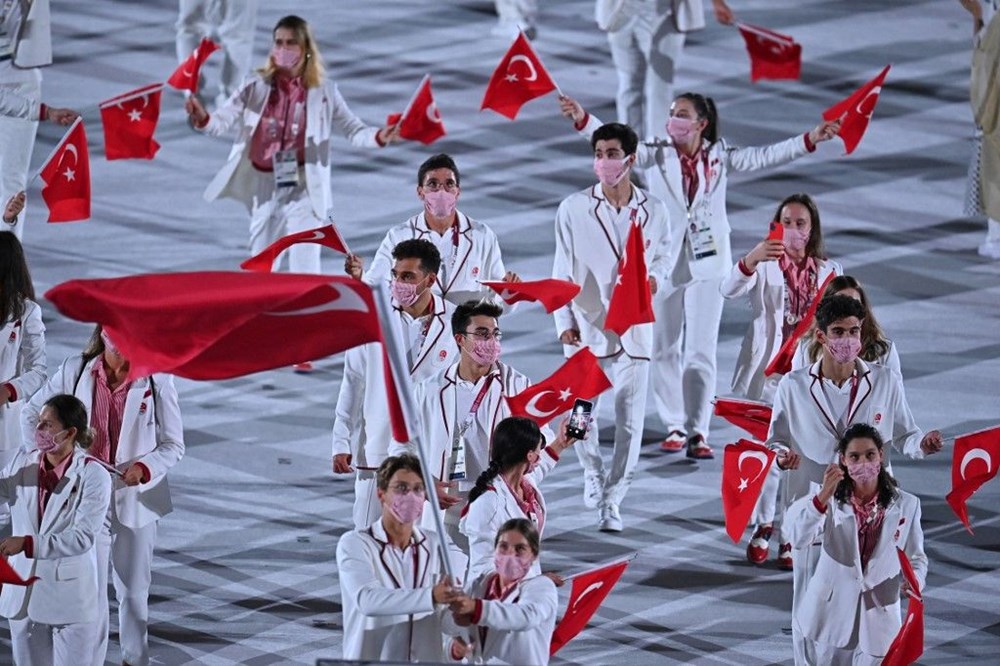 2020 Tokyo Olimpiyatları görkemli açılış töreniyle başladı - 17