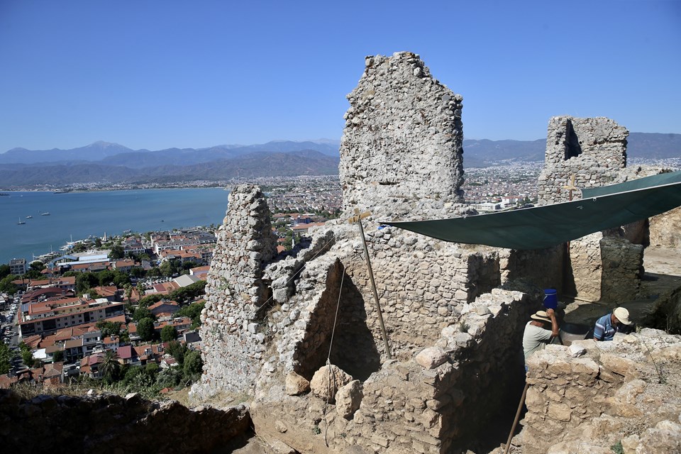 Fethiye Kalesi kazısında ortaya çıkan şapel ayağa kaldırılacak - 1