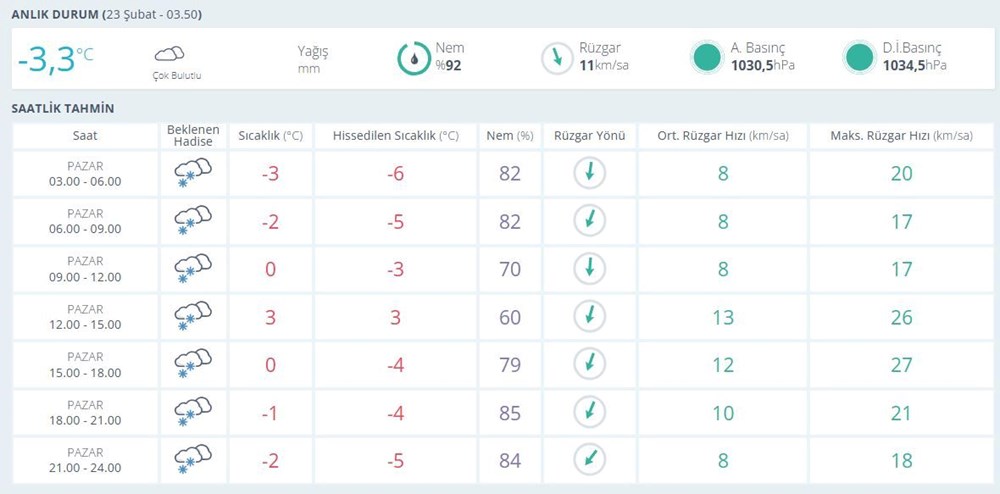 İstanbul’da kar yağışı yer yer devam ediyor: Hissedilen sıcaklık eksi 6'ya düştü - 3
