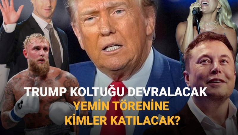 Donald Trump'ın yemin törenine hangi isimler katılacak?