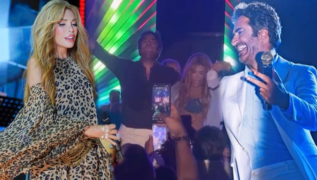 Ajda Pekkan ile Mahsun Kırmızıgül aynı sahnede: Birlikte halay çektiler