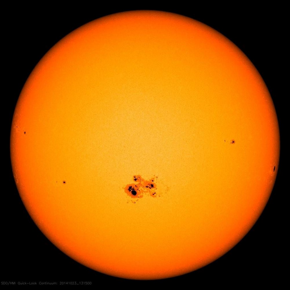 Güneş'teki leke bir gecede iki kat büyüdü - 7