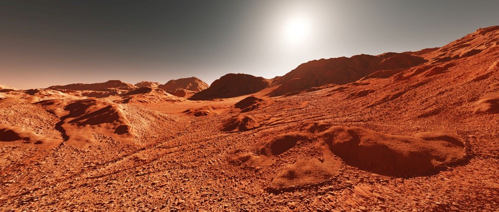 Mars'ta hayat var mı? Kızıl Gezegen'de gizemli altıgen şekiller bulundu - 9