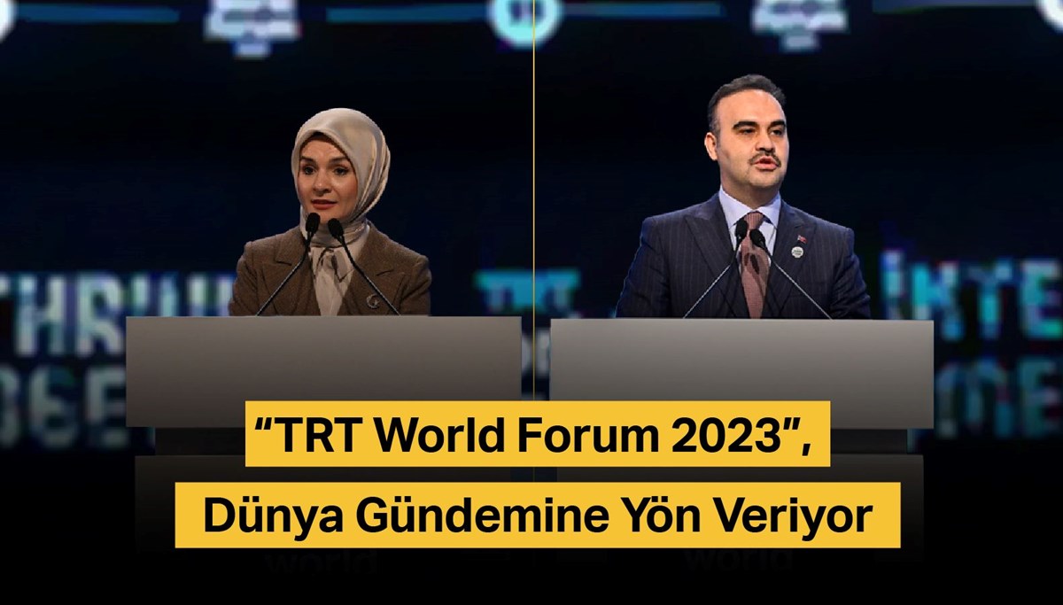 TRT World Forum 2023 dünya gündemine yön veriyor