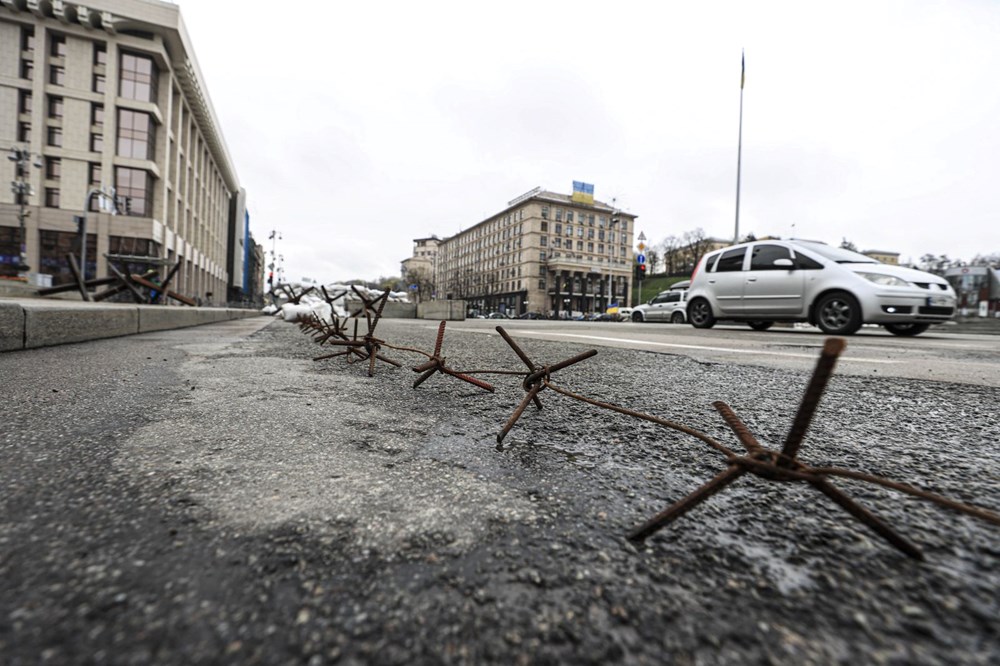 Ukrayna'nın başkenti Kiev'de hayat kademeli olarak normale dönmeye başladı - 4