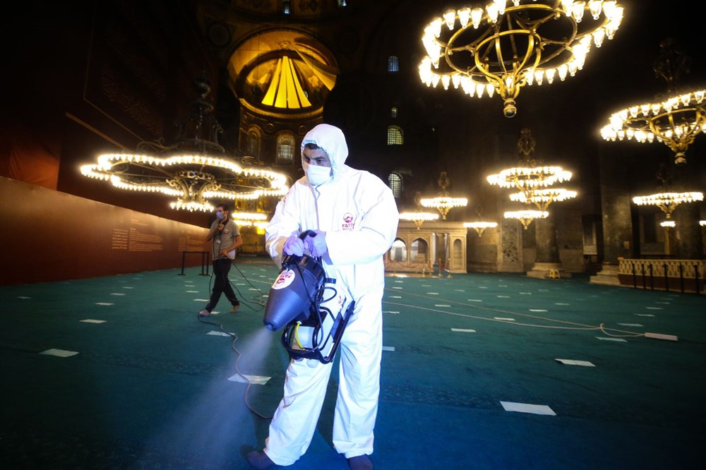 Ayasofya-i Kebir Cami-i Şerifi'nde 86 yıl sonra ilk bayram namazı - 19