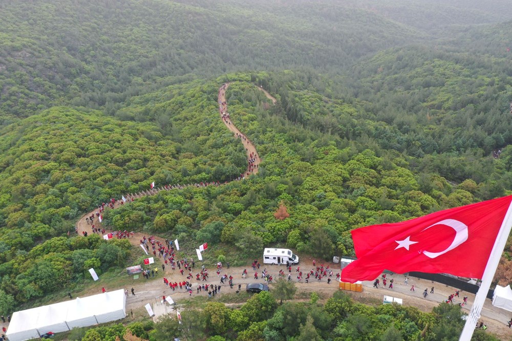 Çanakkale Kara Savaşları'nın 109. yılı: 57. Alay Vefa Yürüyüşü - 2