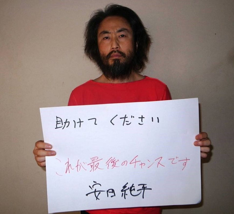 Suriye'den kaçırılan Japon gazetecinin yeni fotoğrafı - 1