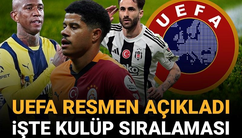 UEFA kulüp sıralaması güncellendi
