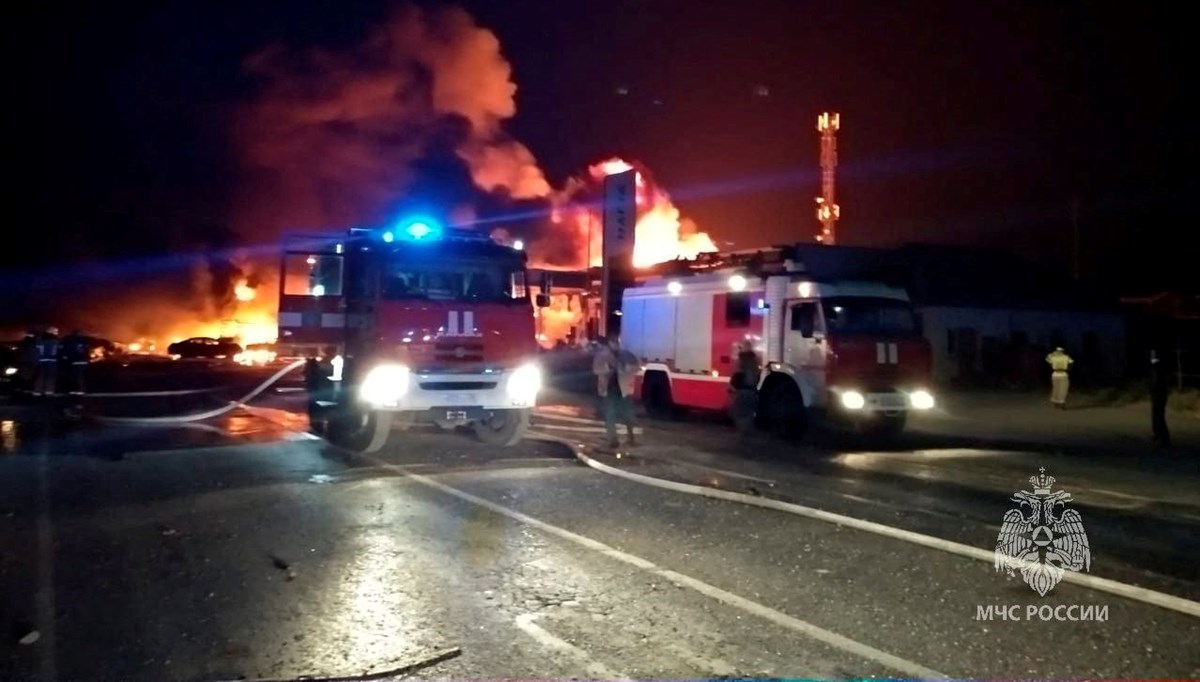 Rusya'ya bağlı Dağıstan bölgesinde patlama: 25 ölü