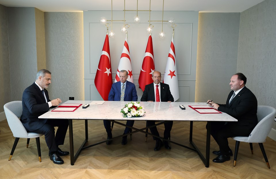 Türkiye ile KKTC arasında 2 anlaşma imzalandı - 1