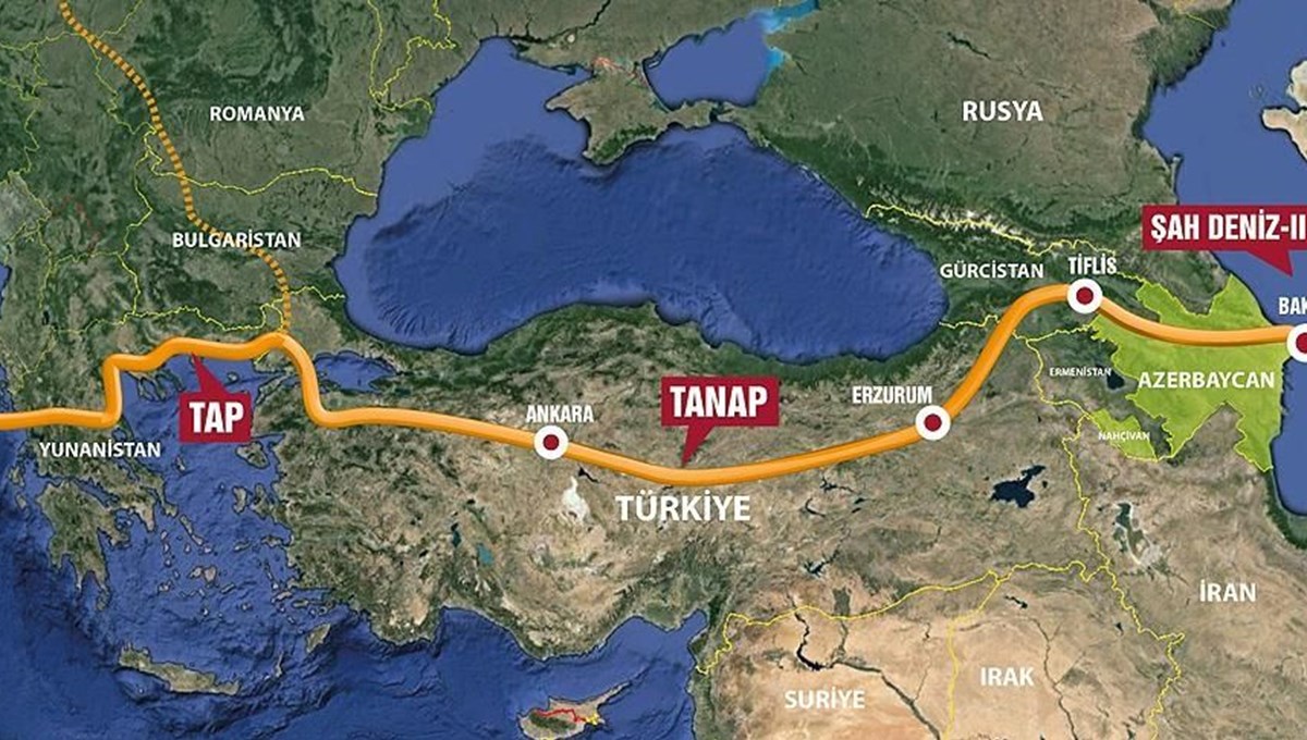 Trans Adriyatik Boru Hattı'nda ticari gaz akışı başladı