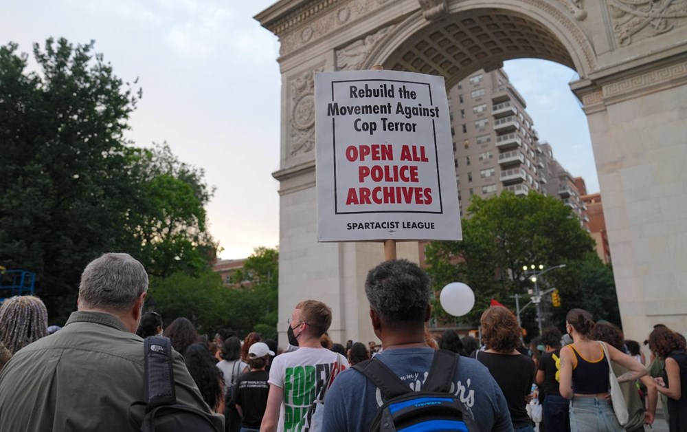 Polis tarafından öldürülen Sonya Massey için adalet! Binlerce kişi New York sokaklarında yürüdü - 5