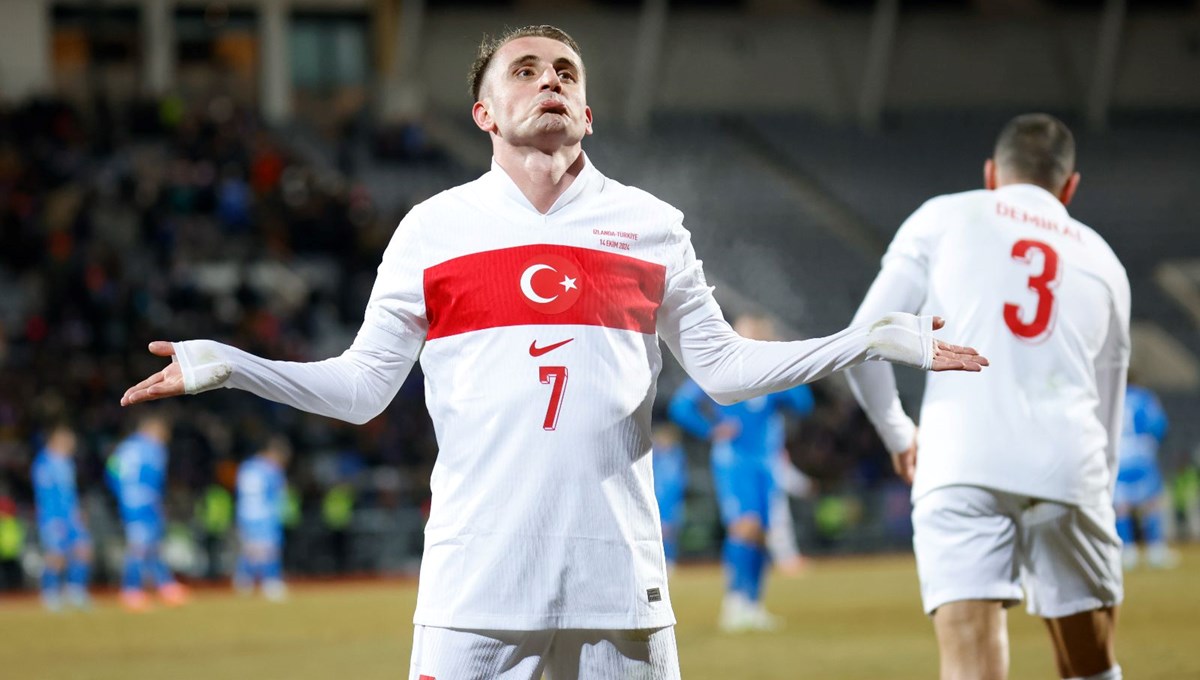 A Milli Takım'da gollerin yarısı Kerem'den A Milli Takım'da gollerin yarısı Kerem'den
