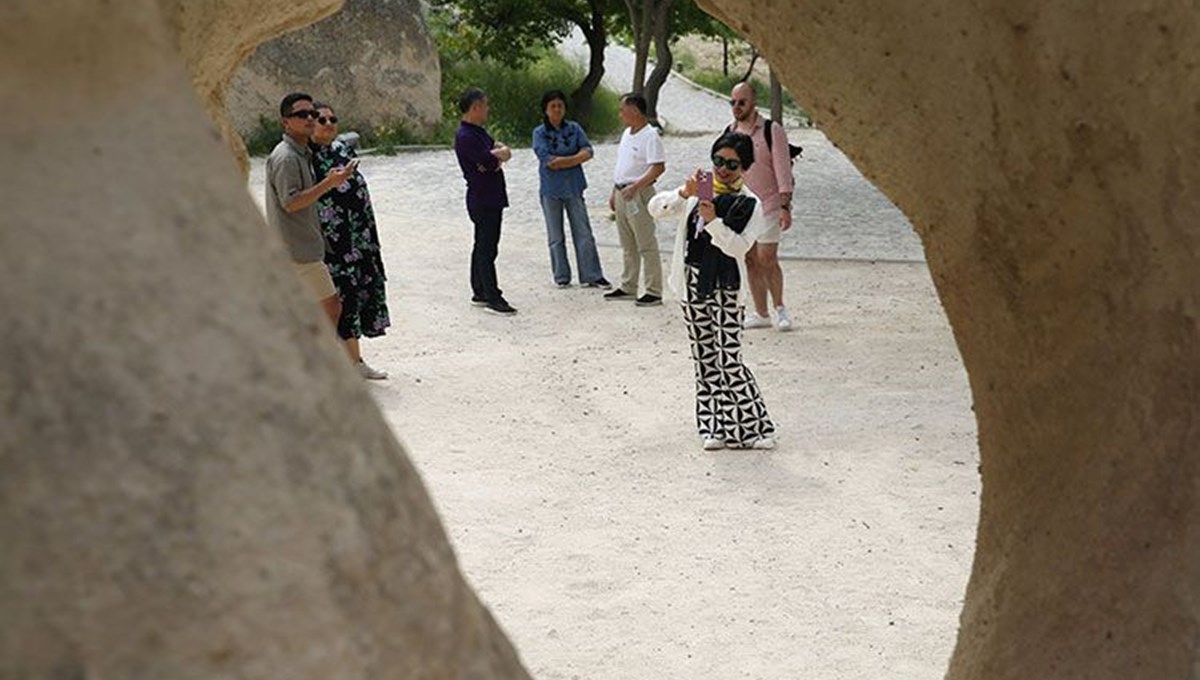 Çinli turistler yeniden Kapadokya'da