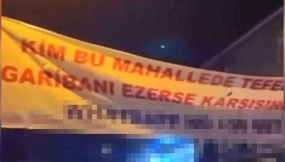 İstanbul'da izinsiz pankarta 6 gözaltı