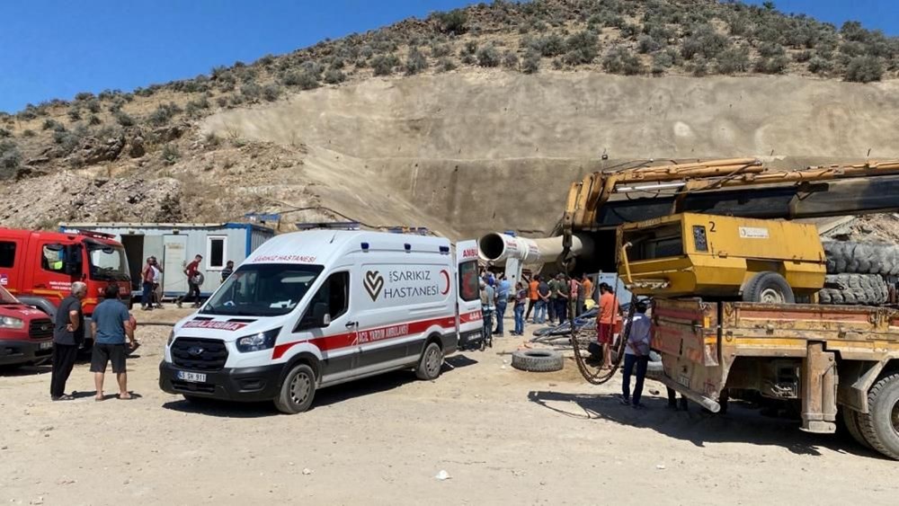 Hızlı tren şantiyesinde gaz zehirlenmesi: 1 ölü - 4