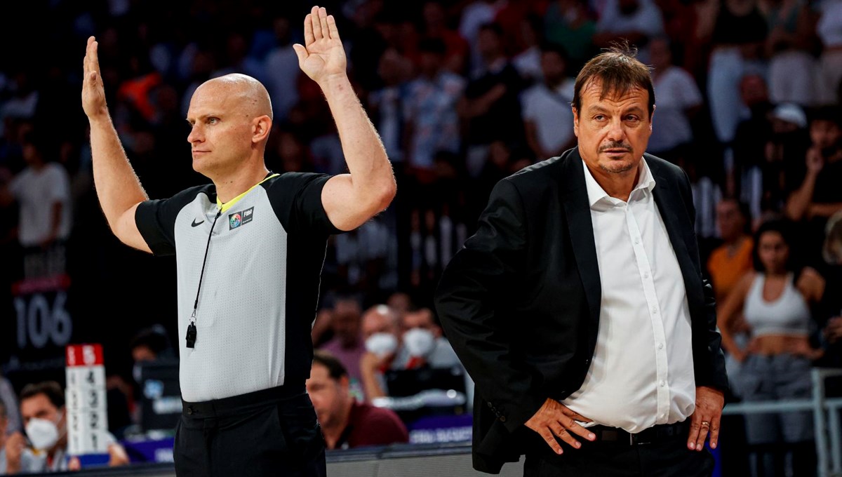 Ergin Ataman'dan hakem tepkisi